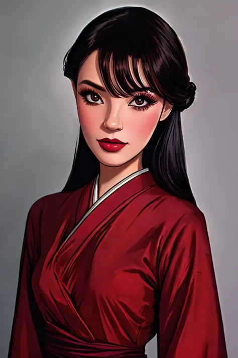 <lora:juliaAP1.0:0.7> julia, 1girl, makeup, dress
perfect anatomy, perfect proportions, fit, narrow waist, navel,
cinematic, eyeshadow, long eyelashes,
anatomical, good hands,
nsfw,
Japanese, Cambodian, Yakuza,
Tindar Light effect
detailed eyes, detailed face, (perfect pupils), perfect nipples,
beautiful composition, fantasy, mystical,
triadic lighting, vivid light, high contrast, dark shadows,
ethereal, colorful, detailed, <lora:weight_slider_v2:-0.3>, (masterpiece, best quality:1.2), extremely high detail
A breathtaking full body portrait of pure femininity, highlighting unparalleled beauty, captivating eyes, and skillful makeup with blush. The scene is adorned with intricate details, and the harmonious background creates a perfect balance., photorealistic, photograph, photo, dlsr, FujiFilm, extremely high detail
