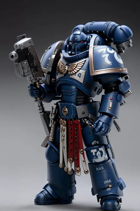 ((Masterpiece, best quality,edgQuality)),
warhammer 40k ultramarine,armor,helmet
<lora:ULTRAMARINES MK1 by CCARAXESS:1>