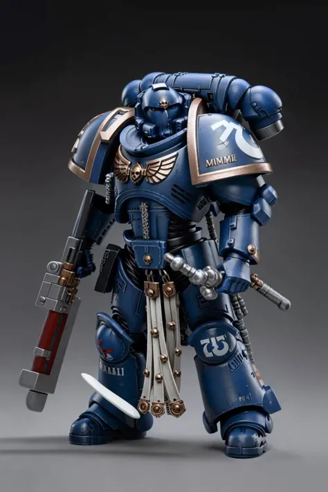 ((Masterpiece, best quality,edgQuality)),
warhammer 40k ultramarine,armor,helmet
 <lora:ULTRAMARINES MK1 by CCARAXESS:1>