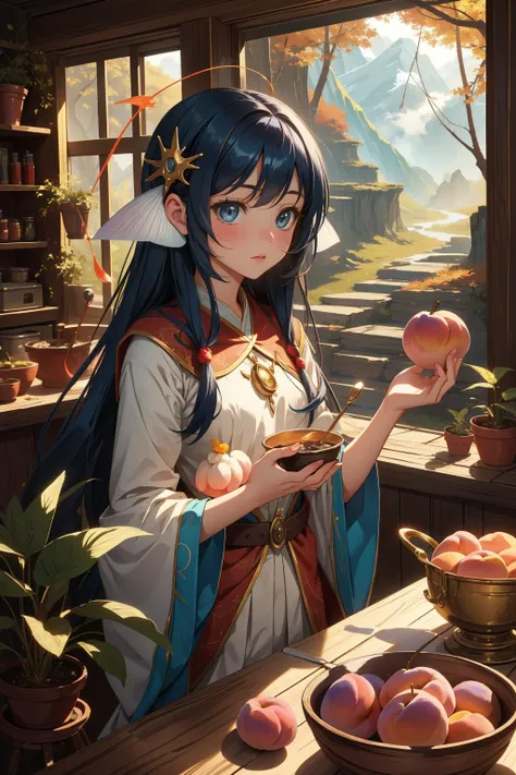 1girl, 8k Drawing, fantasy Chalk painting, Rule of Thirds, landscape of a ([Mountain range|The Forest of Fangorn]:1.3) from inside of a Nepal, it is very [Callous|Supple] and Fruit-Flavored, Peach water with Pots with plants, Fall, symbolic art, [ (surrealism art by Valentine Penrose:0.7) , (Andrew Robinson:0.9) , (Carl Barks:1.2) , (Dan Witz:1.0) :16], Sad, Neo-Primitivism, Ethereal Lighting, Fish-eye Lens, Albumen, moody, surreal design, RTX, artstation