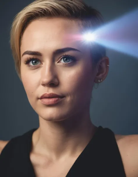 cinematic photo professional photography of of  (((ohwx woman))) in the style of annie leibovitz, closeup headshot n-4 f1.8 hd wallpaper photograph trending on instagram 4k award winning photo 8 k detailed hyper realistic cinematic shot beautiful volumetric lighting octane render unreal engine 5 rendered with nanite canon eos r3 fujifilm x - t 30 sony alpha gw 6 0 d mark iv lens flare lights dark <lora:cyrus_lora_sdxl_v3:0.93> . 35mm photograph, film, bokeh, professional, 4k, highly detailed