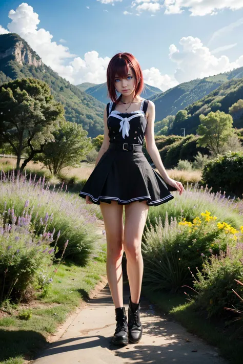 ((ultra detailed, masterpiece, absurdres))
<lora:KHKairi:0.9>
KHKairi, 1girl, solo, red hair, blue eyes, in a winter wonderland