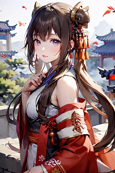 Masterpiece, best quality, 1girl, <lora:kwFemale_Beta40-SDXL_v1:1>, chinese, waifu, red