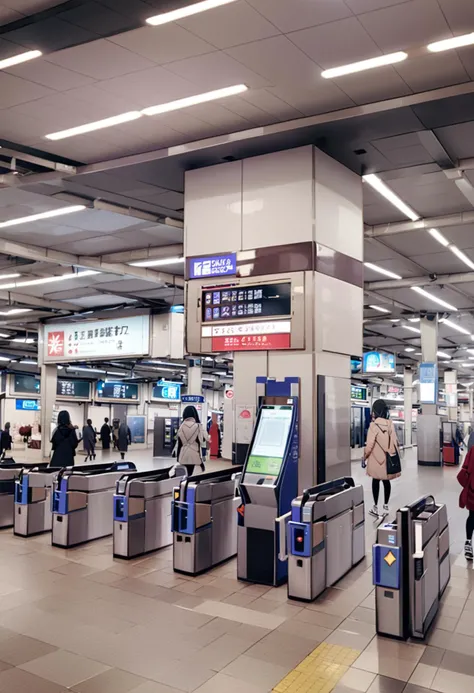 masterpiece, best quality, very aesthetic, absurdres,
umeda3F, automatic ticket gate, scenery, indoors, tiles, ceiling light, tile floor, ceiling
<lora:umeda_st_3F_SDXL_V1:1>