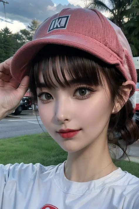 <lora:add_detail:0.8> , a photo of kikigram_97, close up, <lora:kikigram_97-12:0.9>, (intricate details:0.8), (hdr, hyperdetailed:1.2), outdoors, t-shirt,