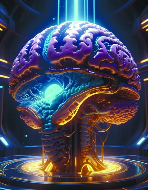 detailed cross section of an alien brain surrounded with glowing abstract energy,3d render,artstation trending,nvidia raytracing demo,octane render sci-fi by Pixar and Rembrandt and Diego Velazquez <lora:add-detail-xl:1.6> science fiction style <lora:SDXL Science Fiction:0.7> DonMPl4sm4T3chXL <lora:DonMPl4sm4T3chXL-000010:0.7>