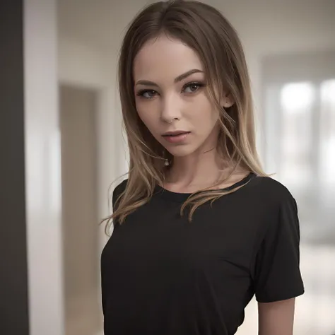 (masterpiece:1.2, best quality:1.2, high resolution), <lora:Angel_Smalls_v2-04:1>, angel smalls, detailed face, photo, realistic, waist, (black shirt:1.2),