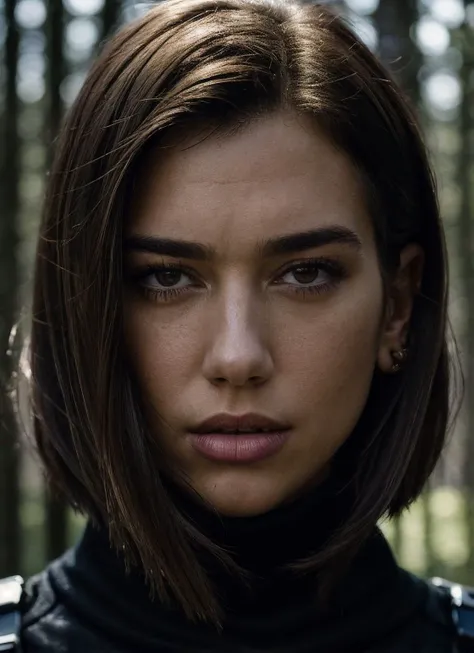 A stunning intricate full color portrait of (sks woman:1), wearing a black turtleneck, epic character composition, by ilya kuvshinov, alessio albi, nina masic, sharp focus, natural lighting, subsurface scattering, f2, 35mm, film grain, <lora:locon_dualipa_v1_from_v1_64_32:1>
