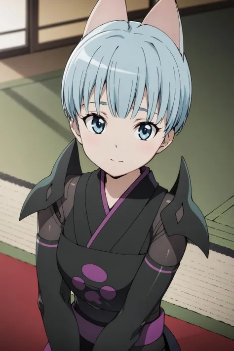 masterpiece, best quality, solo, 1girl, looking at viewer, tatami,
 <lora:fubukiV1:0.8>fubuki