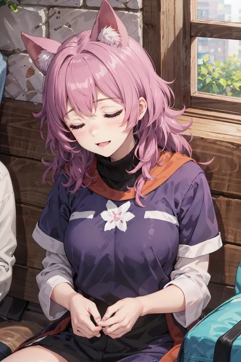 <lora:0016BSmiriamu:0.8>,miriamu,<lora:SleePeace2:0.6>,sleepeace,sleeping,no_hat,
