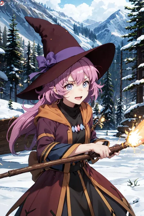 <lora:0016BSmiriamu:1>,miriamu,holding_staff,fighting_stance,magic,