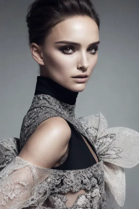 <lora:Natalie_Portman:0.85> A stunning intricate full color portrait of beauty woman, wearing a black turtleneck, epic character composition, by ilya kuvshinov, alessio albi, nina masic, sharp focus, natural lighting, subsurface scattering, f2, 35mm, film grain, (sharp focus on eyes) (skin texture:1.2)