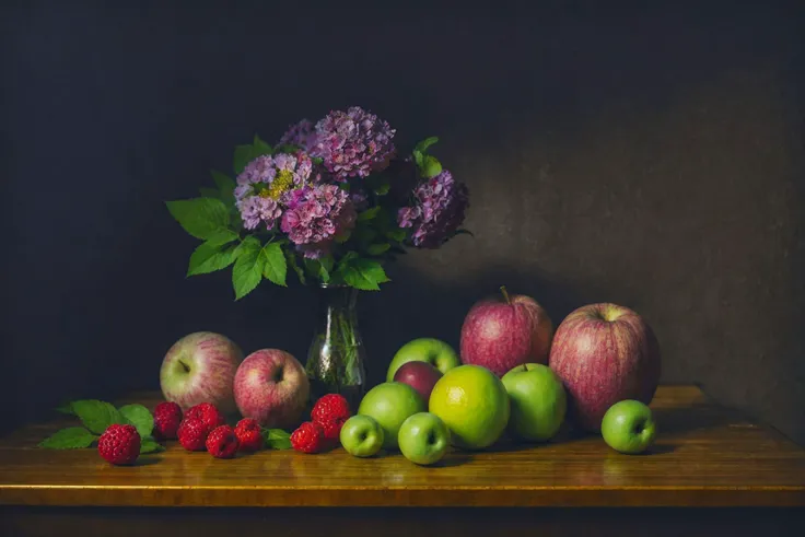 (masterpiece),(best quality),(still_life:1.3),no humans,simple background,old,realistic ,Rembrandt lights, 8K, Ultra-HD, hyper-realistic, vibrant, 8k, detailed, ultra detail, soothing tones, muted colors, <lora:still_life_v3:0.8> <lora:LowRa:0.3>