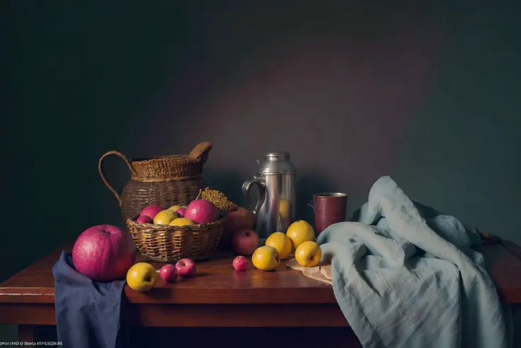 (masterpiece),(best quality),(still_life:1.3),no humans,simple background,old,realistic ,Rembrandt lights, 8K, Ultra-HD, hyper-realistic, vibrant, 8k, detailed, ultra detail, soothing tones, muted colors, <lora:still_life_v3:0.8> <lora:LowRa:0.3>