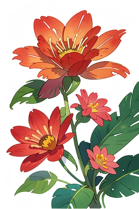 (masterpiece, beat quality, official art, watercolor sketch), a flower
