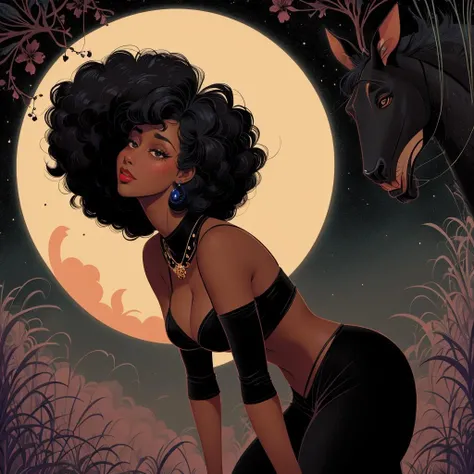 a Black woman <lora:Dominique_Ramsey_v1:1> dramseystyle