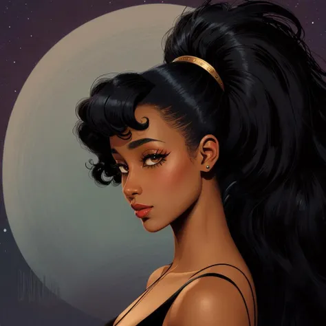 a Black woman <lora:Dominique_Ramsey_v1:1> dramseystyle