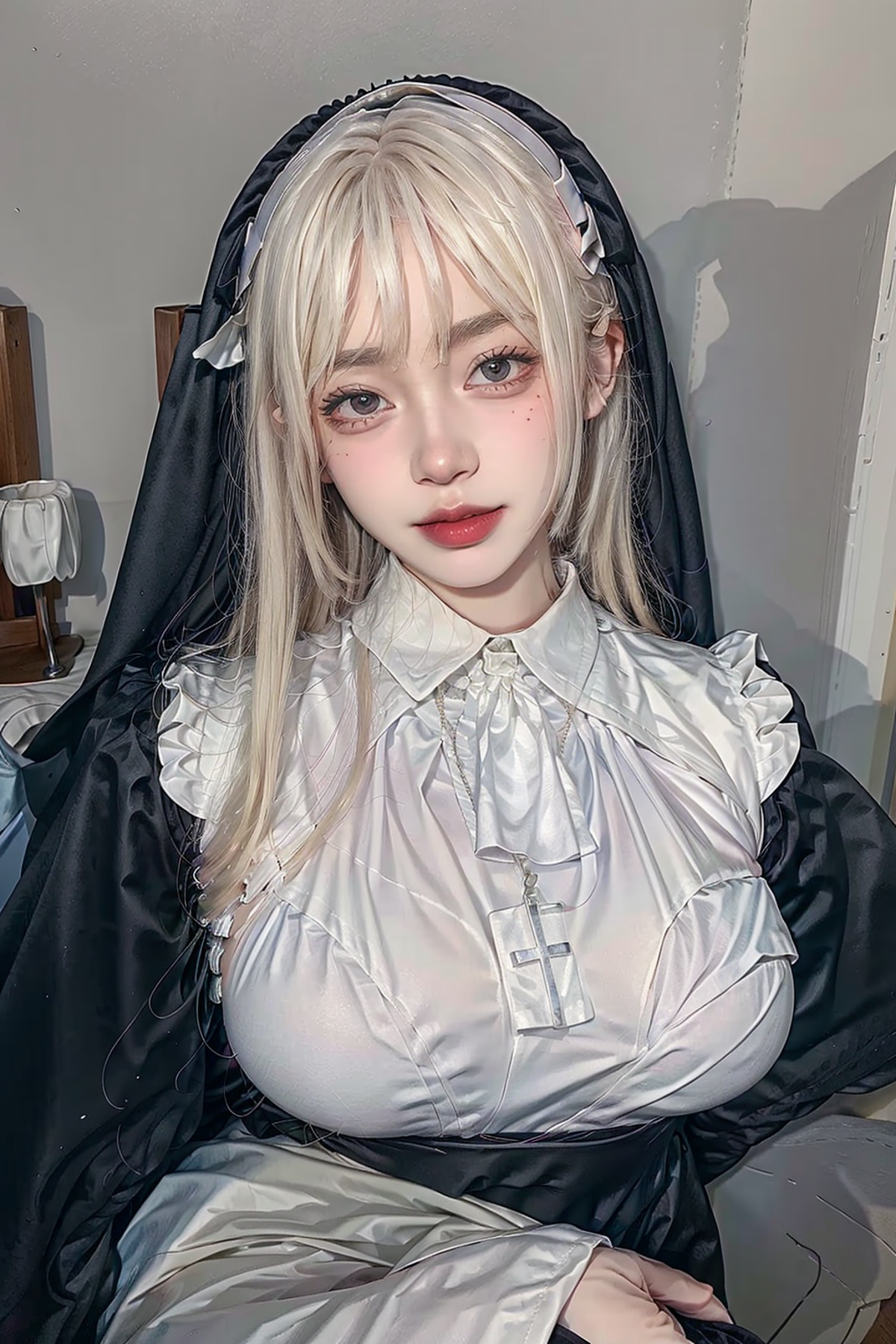 nun cos丨修女cos服 v1.0