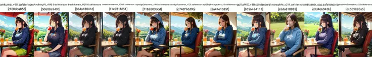 <lora:softly_0007:0.4>
woman, curvy, glass, long hair, mountain hoodie, shirt, skirt set, (sweat:0.7) reading, sitting lounge chair,
cold 1drink, potted plant, book, shade of tree,
wind, sunny, cafe, countryside,
woman focus, upper body, Temperature 25C,
cinema lighting,
