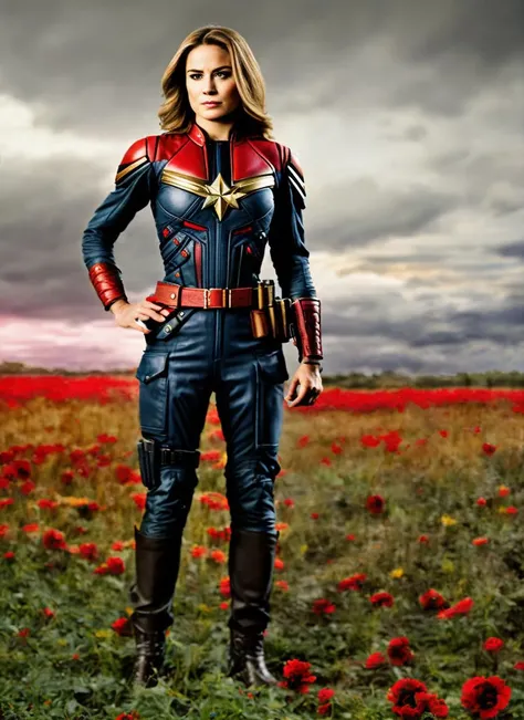wwone <portrait of sks woman as captain marvel, feminine, epic > (photo, studio lighting, hard light, sony a7, 50 mm, hyperrealistic, big depth of field, mate skin, pores, wrinkles, concept art, colors, hyperdetailed, hyperrealistic), professional photograph of sks woman, ((detailed face)), (High Detail), Sharp, 8k, ((bokeh))
