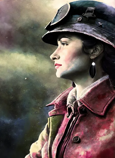 wwone portrait of sks woman, dramatic lighting, illustration by Greg rutkowski, yoji shinkawa, 4k, digital art, concept art, trending on artstation, professional photograph of sks woman, ((detailed face)), (High Detail), Sharp, 8k, ((bokeh))