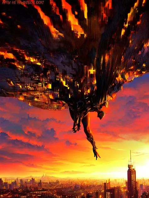 A daring acrobat performing high above a bustling cityscape at dusk, silhouetted against the setting sun; intricate details of the urban landscape visible below, (dusk ambiance: 1.3), (dynamic movement: 1.4), (detailed costume: 1.2) , (dramatic contrast: 1.5), (cityscape background: 1.1)
<lora:add_detail:1.4>