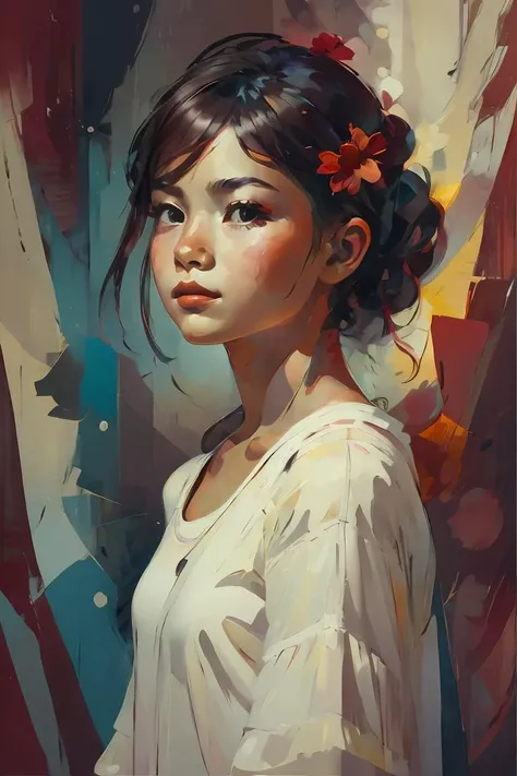portrait of young girl,<lora:MaxRos:1>,solo focus,