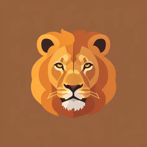 <lora:Color_Icons:0.8>,coloredic0n icon,lion,tree,