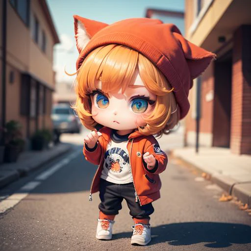 baggy clothes
,micro photograpl
,hands on own cheeks
,cat ears,personification,cat,<lora:catman:0.8>,maomi,orange pants,red headwear,shoes,solo,<lora:blindbox_v1_mix:1>, full body,chibi,, masterpiece, best quality, masterpiece, best quality, 8k, cinematic light, ultra high res,blue eyes