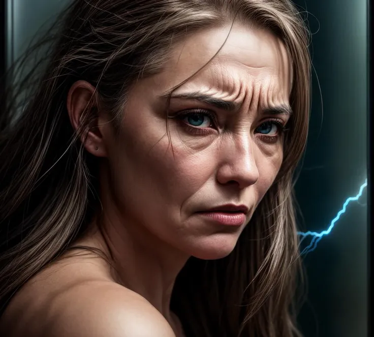 King Zeus, the god of lightning, (fighting angry:1.2) with Eve, maiden of Genesis, Adam and Eve, Genesis, in the dystopian Garden of Eden, guilty naughty, exit snake tail scene quietly, elegant, highly detailed, centered,
by Greg Rutkowski, By Michelangelo,
Japanese woman, beautiful,
high resolution, triadic colors, atmospheric, geometric shapes breaking, shattering glass, (detailed faces:1.1),
strong elderly man, afraid, worried,
high resolution, triadic colors, atmospheric, geometric shapes breaking, shattering glass, snake skin <lora:more_details:1>, photorealistic, photograph, photo, dlsr, FujiFilm, extremely high detail
