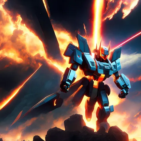 anime of Gundam a government conspiracy to cover up alien contact [scifi|fantasy], (cubismcubed style:1) (endgate style:1) (cthulucult:1) (gundamoverdrive:1) <lora:djzCubismCubed_LB2:0.6> <lora:djzEndGate_LB2:0.8>