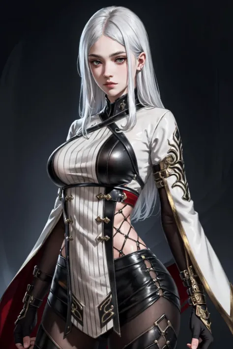 photorealistic, high resolution, soft light,1women, solo, hips up, shining skin, (detailed face),tattoo, jewelry, winter wear, coat, snow, night, white hair, wavy hair, Beautiful Soldier, Eyes That Invite Viewer, Lover's Perspective, Inviting Expression, Sexy Smile, Perfect Style, Perfect Balance, Detailed Skin, Naughty Gaze, Chest Visible