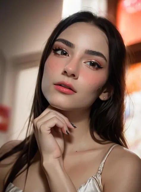 (photorealistic:1.4),8k,(masterpiece), best quality, highest quality, (detailed face:1.5),original,highres, unparalleled masterpiece, ultra realistic 8k, perfect artwork, ((perfect female figure)), skinny,detailed skin, epiCRealism, fcPortrait, <lora:maryblogs:1>,makeup,