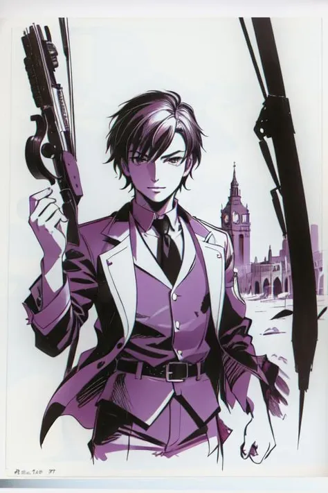ink drawing, male rogue in frilly suit, by Joubert <lora:neg4all_bdsqlsz_V3.5:1> <lora:joubert:1>