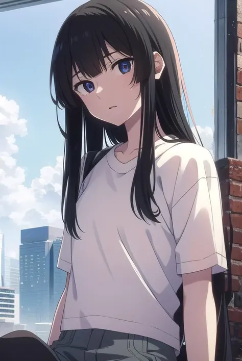 anzuhanashiro, <lora:anzuhanashiro-lora-nochekaiser:1>,
anzu hanashiro, long hair, bangs, black hair, sidelocks, blunt bangs, (black eyes:1.5),
BREAK shirt, white shirt, short sleeves, shorts,
BREAK looking at viewer,
BREAK indoors,
BREAK <lora:GoodHands-vanilla:1>, (masterpiece:1.2), best quality, high resolution, unity 8k wallpaper, (illustration:0.8), (beautiful detailed eyes:1.6), extremely detailed face, perfect lighting, extremely detailed CG, (perfect hands, perfect anatomy),