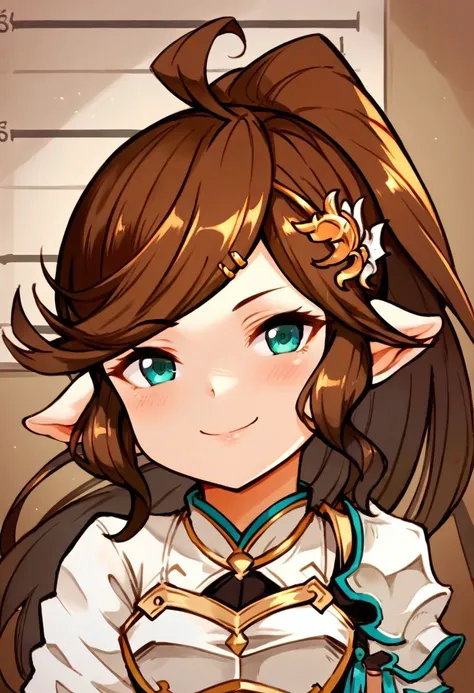 score_9, score_8_up, score_7_up, best quality, uncensored, source_anime,
BREAK
1girl, gbf-polaris, harvin, brown hair, ponytail, green eyes, hair ornaments, armor, thigh boots, gbf-polaris outfit,
little smile, standing, mugshot, looking at viewer, upper body, portrait, close-up face, facing viewer, indoors,
<lora:sdxl_lightning_8step_lora:1> <lora:gbf-polaris_XL(pony):1>