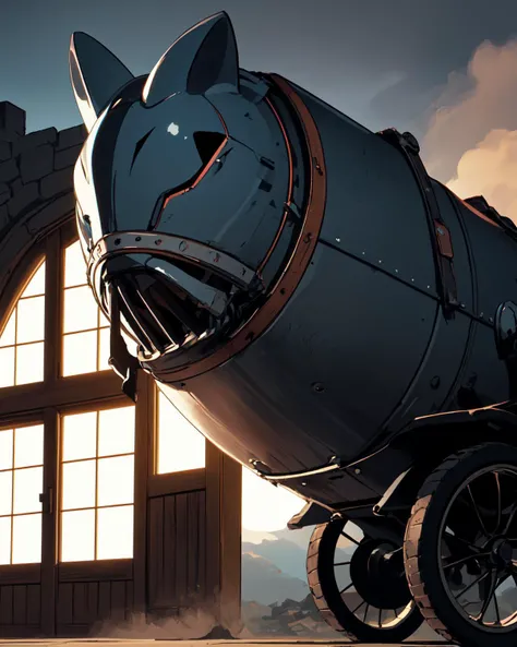 large Conveyance, teardrop windows, halogen fog lights, brush guard, quenched iron (wheel of time), curved,