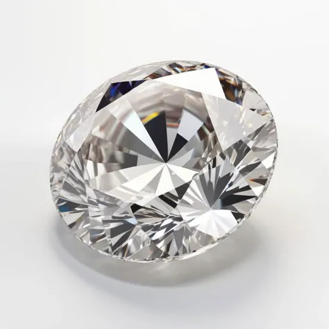 natural diamond gemstone, white background, centred in frame, zoom in, 8K, octane, ultrasharp