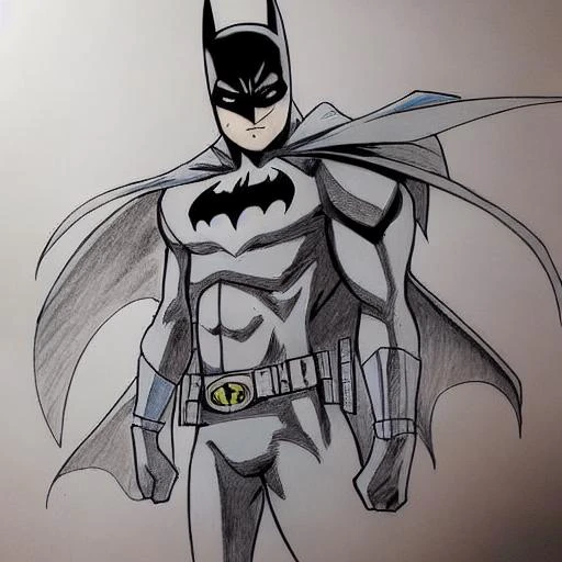 batman animepencilconcept style