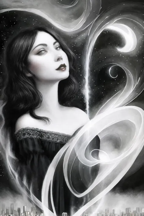 dark fantasy art by Audrey Benjaminsen <lora:Audrey_Benjaminsen_ArtStyle:0.85>
