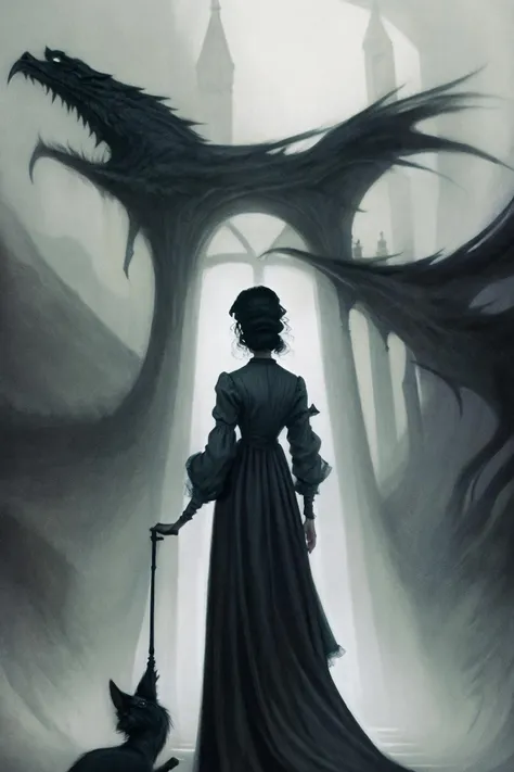 dark fantasy art, strange creatures, by Audrey Benjaminsen <lora:Audrey_Benjaminsen_ArtStyle:0.85>