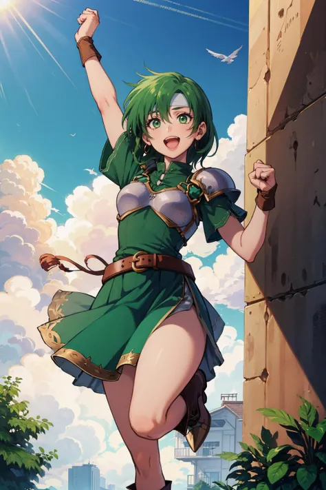 Hiiragi Rokuna, (Young face:1.2), (smile:1.3),cowboy shot,((((NFSW)))),((NUDE)),((Greenhair)),(8k, Ultra-high resolution、Highest quality, Ultra-high resolution,(Watching the audience), (Beautiful big boobs: 1.2), (Pussy), (((Very thick thighs))),Beautiful thick thighs, Beautiful huge natural breasts,(standing/standing in honor),(Take off:1.5),smile),1girl,soro,difficult,