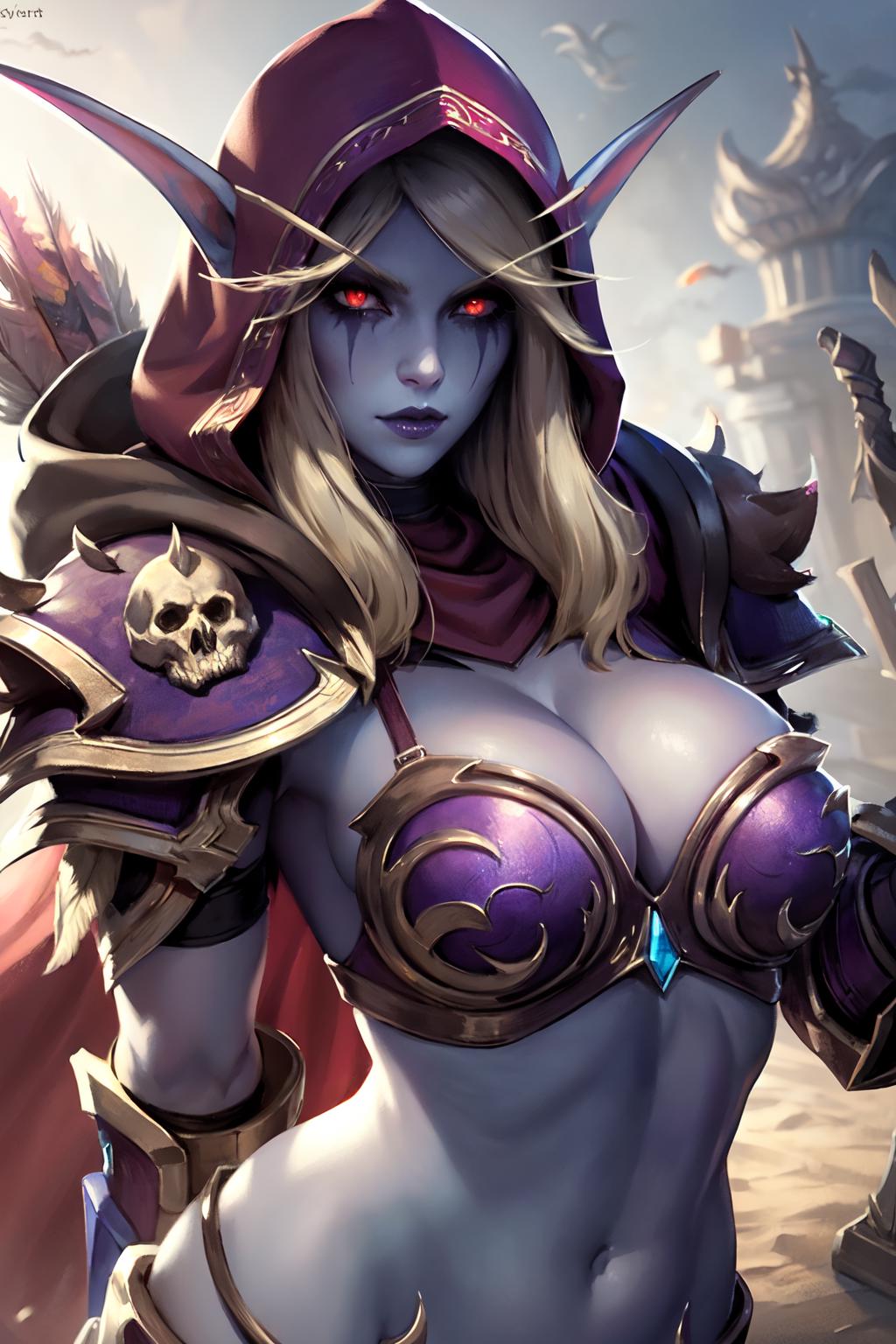 Sylvanas Windrunner LoRA v1.0