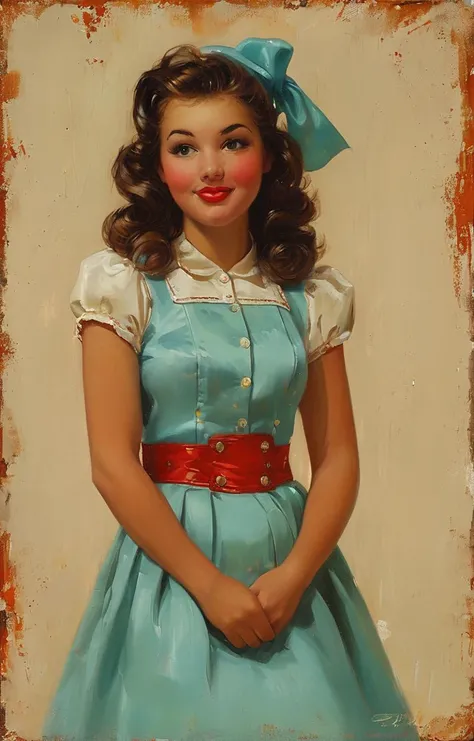 masterpiece,best quality,<lora:tbh149-sdxl:0.9>,style of Gil Elvgren, portrait of family