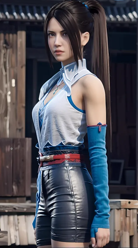 masterpiece,best quality,1girl,long hair, ponytail,chinese clothes, <lora:jiruxue:0.8>, cowboy shot, dynamic pose, dynamic angle