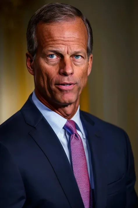 john thune <lora:senate_081_john_thune:0.65> , face closeup, face focus, shirt, formal, suit, collared shirt, white shirt, jacket,
capitol hill at background,
best quality, masterpiece, HDR, professional, studio quality, highres,