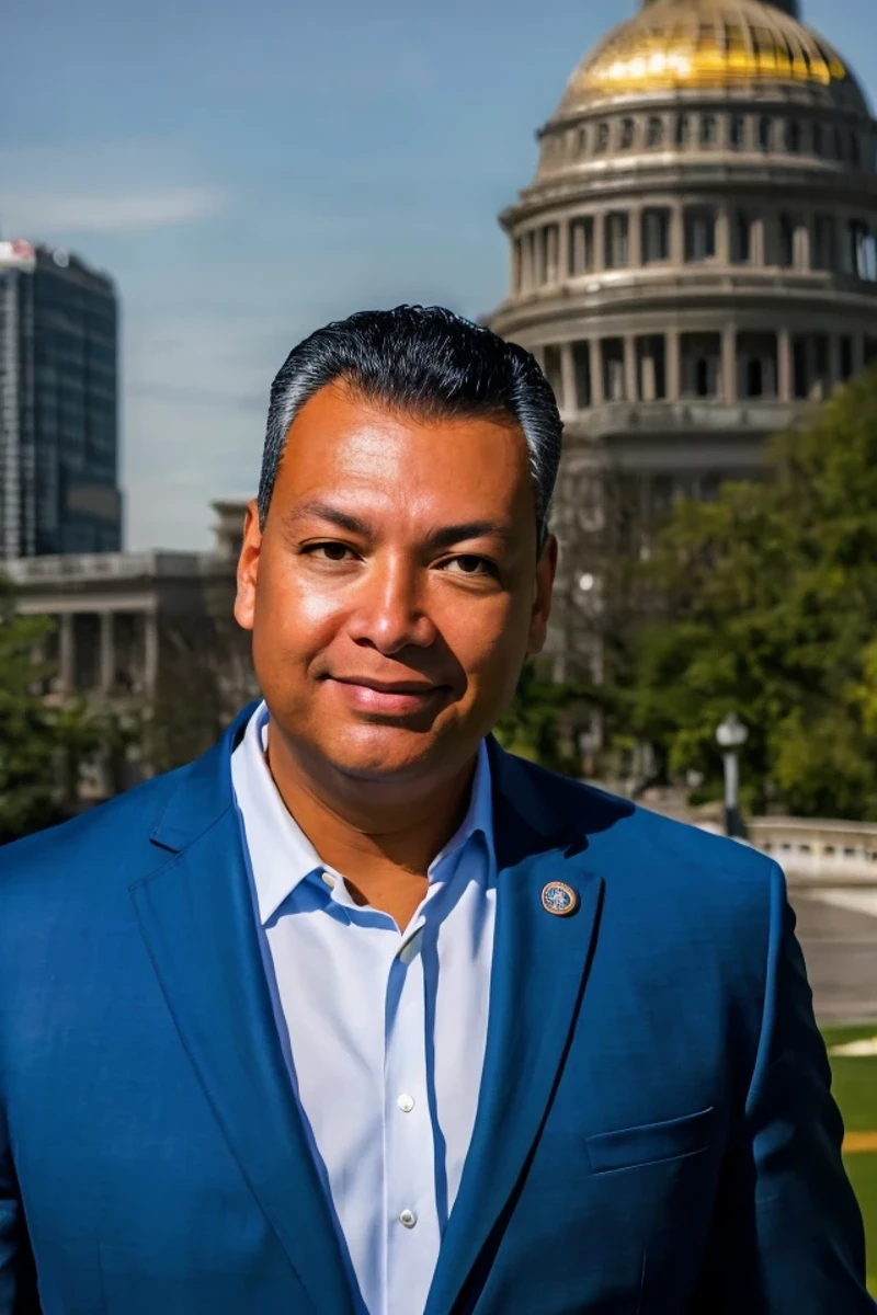 alex padilla <lora:senate_009_alex_padilla:0.65> , face closeup, face focus, shirt, formal, suit, collared shirt, white shirt, jacket,
capitol hill at background,
best quality, masterpiece, HDR, professional, studio quality, highres,