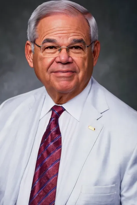 bob menendez <lora:senate_059_bob_menendez:0.65> , face closeup, face focus, shirt, formal, suit, collared shirt, white shirt, jacket,
American flag at background ,
best quality, masterpiece, HDR, professional, studio quality, highres,