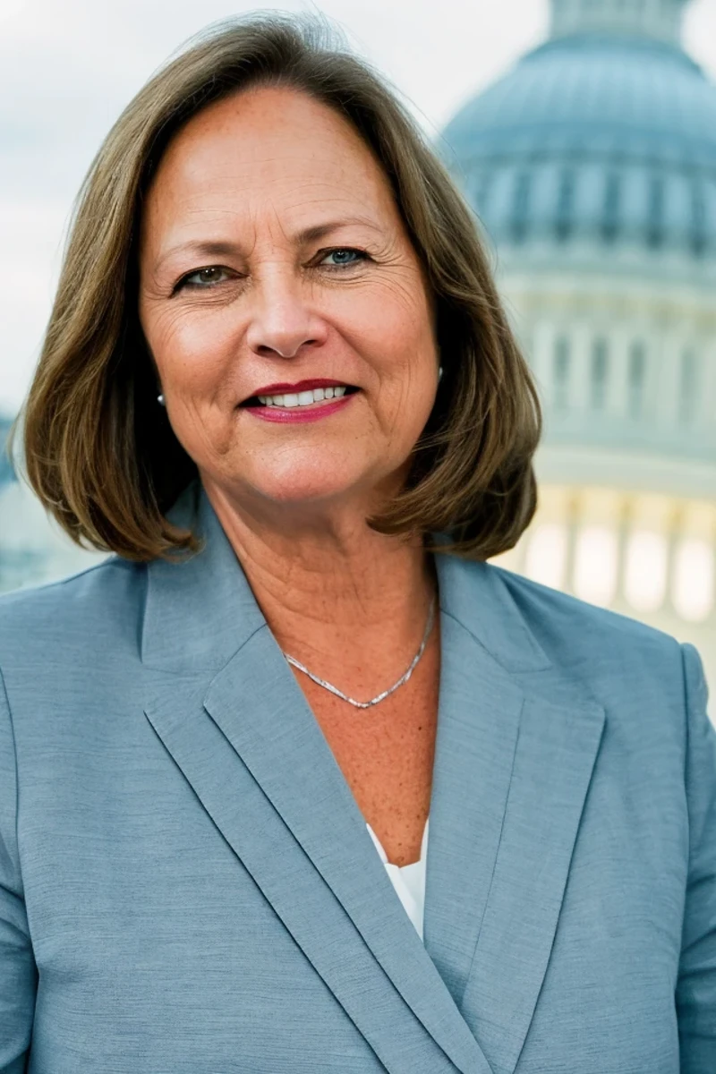 deb fischer <lora:senate_053_deb_fischer:0.65> , face closeup, face focus, shirt, formal, suit, collared shirt, white shirt, jacket,
capitol hill at background,
best quality, masterpiece, HDR, professional, studio quality, highres,