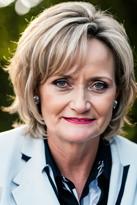 cindy hyde-smith <lora:senate_048_cindy_hyde-smith:0.65> , face closeup, face focus, shirt, formal, suit, collared shirt, white shirt, jacket,
capitol hill at background,
best quality, masterpiece, HDR, professional, studio quality, highres,